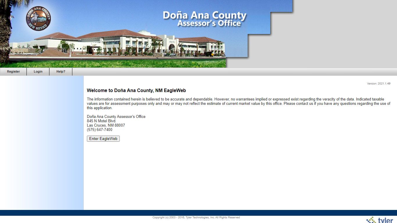 Welcome to Doña Ana County, NM EagleWeb